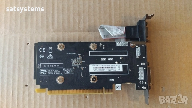 Видео карта NVidia GeForce Zotac GT710 ZONE Edition 2048MB GDDR3 64bit PCI-E, снимка 8 - Видеокарти - 52352322