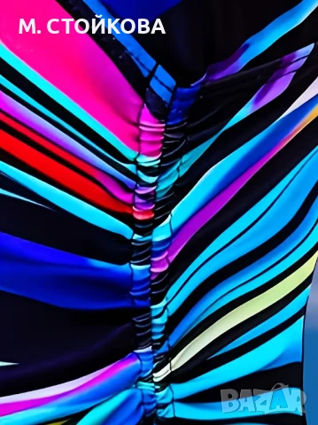 Цял бански с кръстосана предна част, снимка 4 - Бански костюми - 48503719