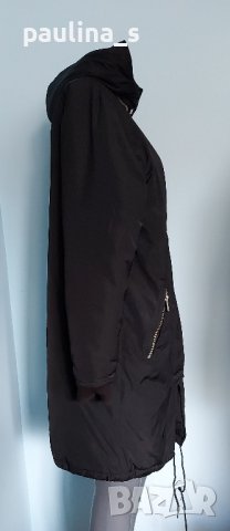 Маркова топла шуба "Noisy May" тип парка с подвижна качулка / голям размер , снимка 5 - Палта, манта - 43879968