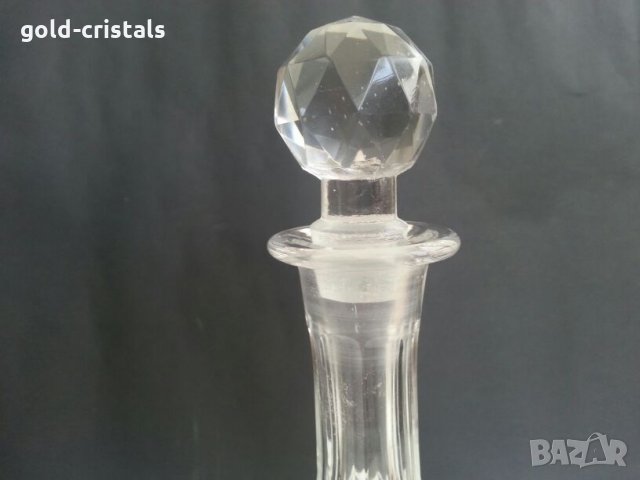 Руски кристал кристална гарафа и кристални чаши , снимка 10 - Антикварни и старинни предмети - 22630172