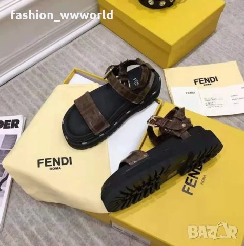 дамски сандали Fendi 35-40 реплика, снимка 3 - Сандали - 33678243