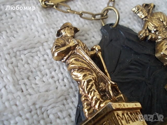 Старинен плакет 1977 Germany, снимка 4 - Други ценни предмети - 28406296