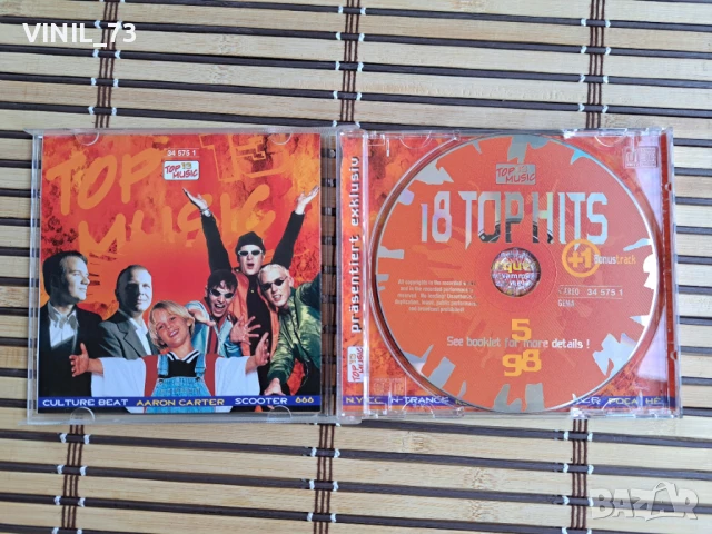 18 Top Hits Aus Den Charts 5/98, снимка 2 - CD дискове - 50543607