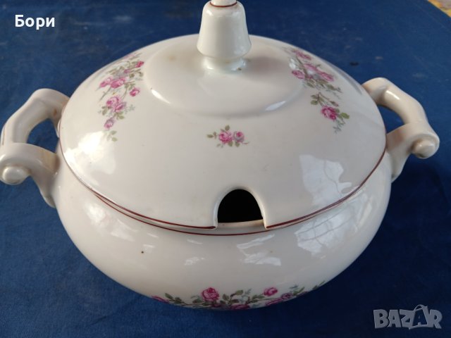 Български порцелан Супник, снимка 2 - Сервизи - 44041145