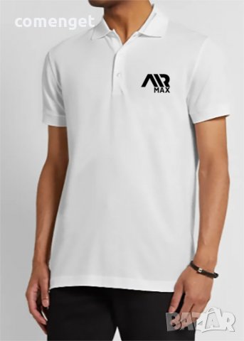 Мъжки поло тениски с AIR MAX принт!, снимка 1 - Тениски - 28286450