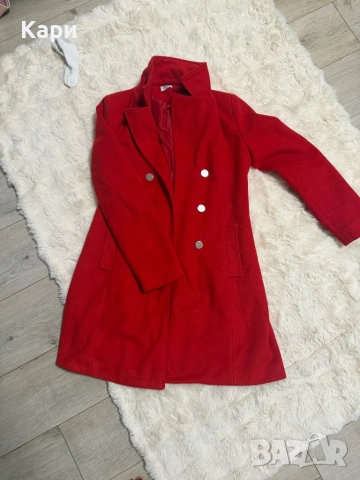 Liu Jo палто в класическо червено