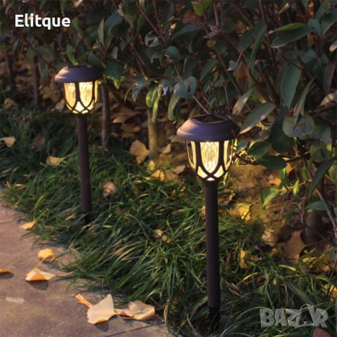 Соларна лампа за градина "уникален дизайн и визия" модел 2024 - 1 бр, снимка 12 - Други стоки за дома - 52869543