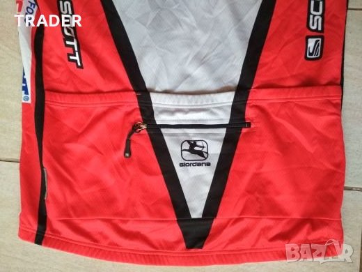 Вело джърси тениска  спортна блуза GIORDANA /  SCOTT , размер L, снимка 12 - Спортна екипировка - 27279610