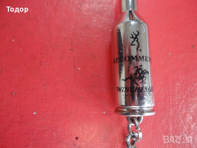 Невероятен ключодържател патрон Winchester, снимка 3 - Арт сувенири - 40414911