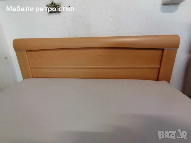 Масивно легло внос от Германия, с размери 120/200 см в комплект с подматрачна рамка и матрак., снимка 5 - Спални и легла - 52175666