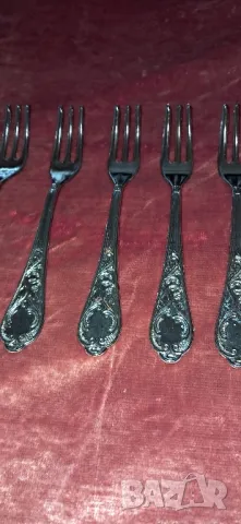 Стари десертни вилици , снимка 6 - Антикварни и старинни предмети - 48765573