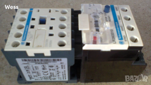 Контактор LC1K0610 и термозащита LR2K0310, снимка 5 - Резервни части за машини - 52718513