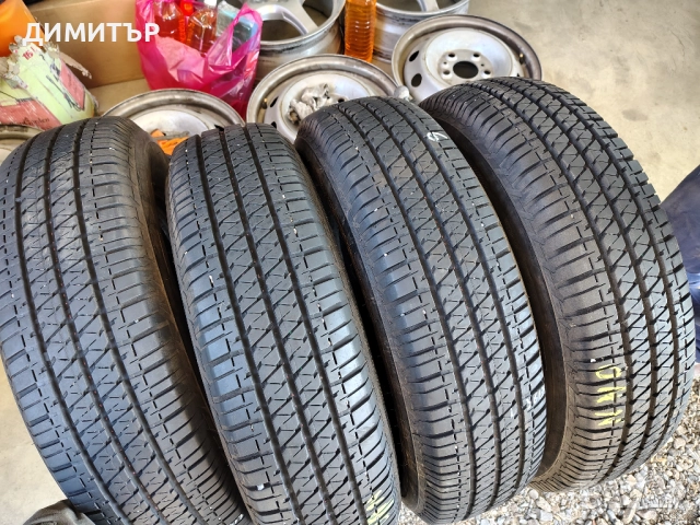4бр.всесезонни гуми BRIDGESTONE 195 80 15 DOT19 цена за брой, снимка 2 - Гуми и джанти - 52299542