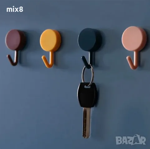 Комплект 10 бр. закачалки за дребни предмети