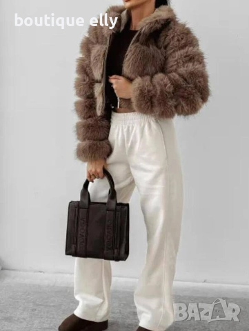 дамско късо палто