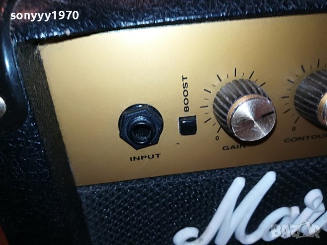 MARSHALL GUITAR AMPLIFIER-ВНОС ENGLAND 0404231031, снимка 6 - Ресийвъри, усилватели, смесителни пултове - 40247364
