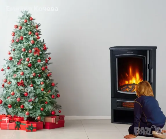 Електрическа камина, снимка 3 - Отоплителни печки - 47283912