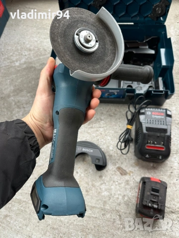 Bosch GWS 18V-11S с обороти 2025г., снимка 8 - Ъглошлайфи - 53198218