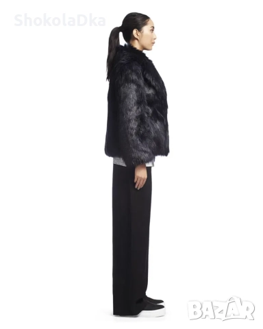 Палто с косъм Whistles размер М, снимка 2 - Палта, манта - 52826887