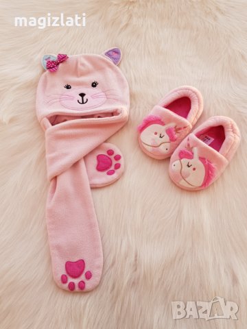 Шапка шал 2в1 размер 6-12 месеца , снимка 6 - Други - 34806332