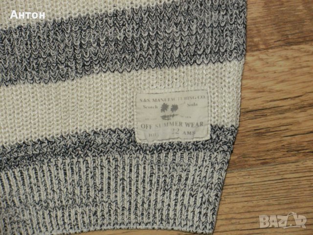 SCOTCH&SODA мъжки свежарски пуловер XL, снимка 9 - Пуловери - 35355984