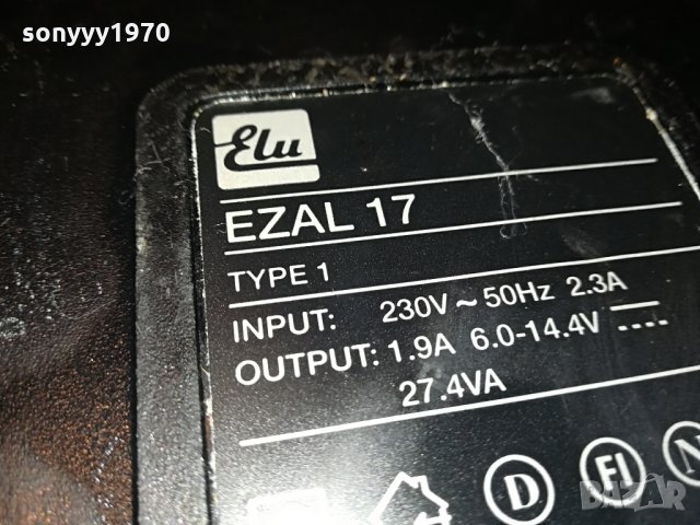elu ezal17 battery charger germany 0706211136, снимка 15 - Винтоверти - 33130842