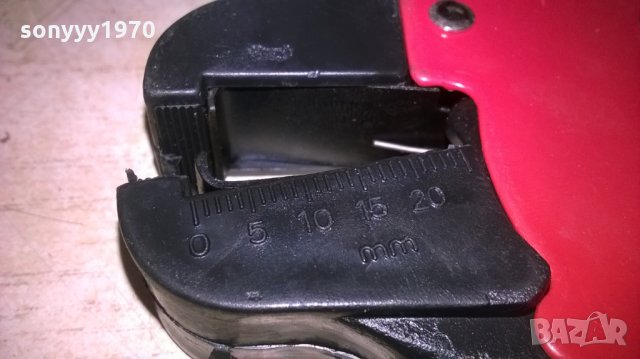 клещи за забелване на кабели, снимка 7 - Клещи - 26245360