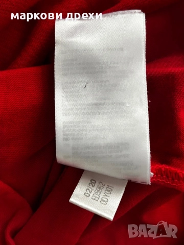 ADIDAS 3-STRIPES LONGSLEEVE TEE L, снимка 10 - Блузи - 52832736