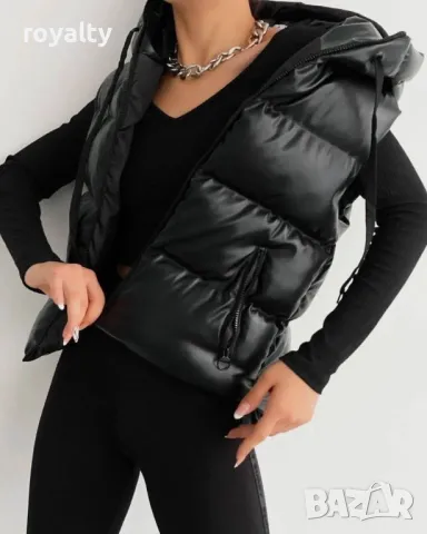 Дамски елек със силиконова вата, снимка 2 - Елеци - 48999216