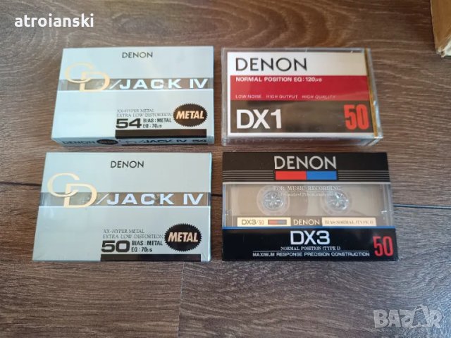Аудио касети DENON, снимка 2 - Аудио касети - 49429337