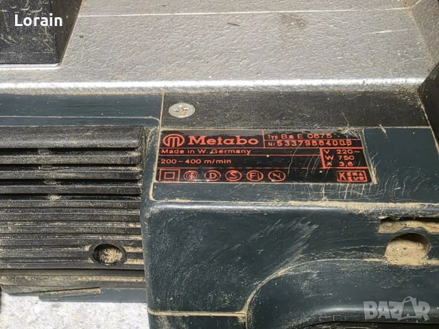 Лентов шлайф "Metabo", снимка 3 - Други инструменти - 53205484