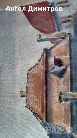 Прекрасна картина акварел 1975 K. Helm, снимка 10 - Картини - 36633286