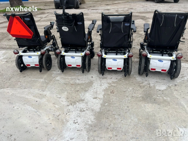 Акумулаторен Инвалиден Стол Invacare Bora за трудно подвижни, снимка 2 - Инвалидни колички - 53245525