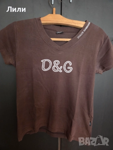 Дамска тениска Dolce & Gabbana , снимка 7 - Тениски - 52337173