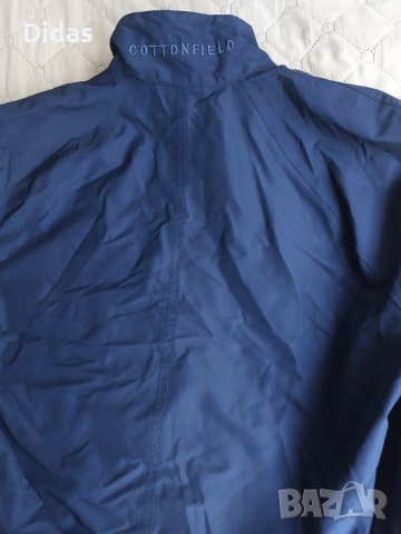 Мъжко шушлеково яке - тъмно синьо, снимка 5 - Якета - 43249972
