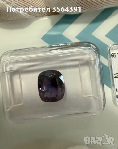 Сапфир Кашмир 2.19кт сертификат igi , снимка 14 - Други - 47493128