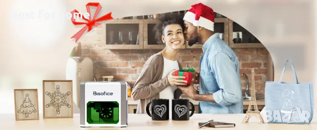 Bisofice K6 Mini 3000mW машина за лазерно гравиране, снимка 10 - Инструменти за гравиране - 49043088