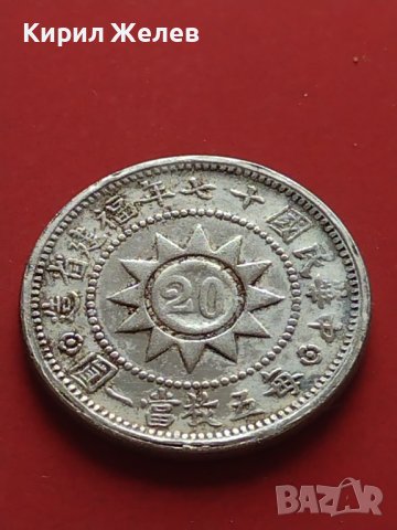 РЕПЛИКА КОПИЕ на стара сребърна Китайска монета уникат за КОЛЕКЦИОНЕРИ 41447, снимка 6 - Нумизматика и бонистика - 43192925