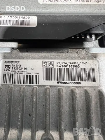 Компютър автоматична скоростна кутия S126024101C за Peugeot и Citroen, снимка 3 - Части - 48620587