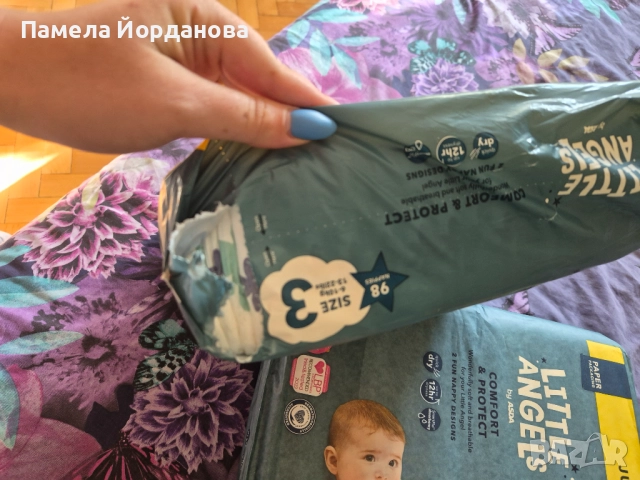 Три пакета памперси тройка, снимка 4 - Пелени, памперси - 52414732