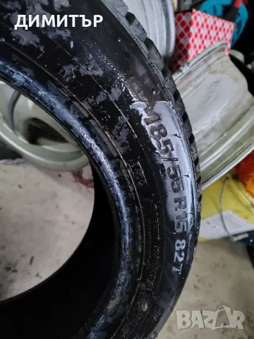 4бр.зимни гуми KUMHO 185/55/15 82T DOT 2820, снимка 7 - Гуми и джанти - 49317424