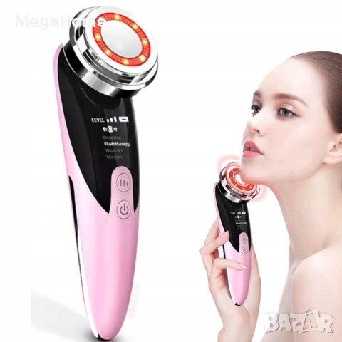 LED устройство за лифтинг на лице, ултразвукова грижа за кожата, снимка 6 - Масажори - 53399861