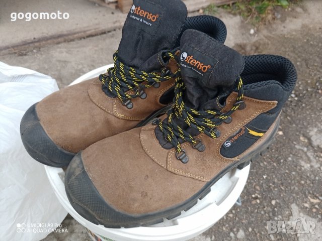 работни ЗИМНИ обувки STENSO 44 - 45, естествена кожа, зимни, идеално запазени , снимка 7 - Други - 43049580