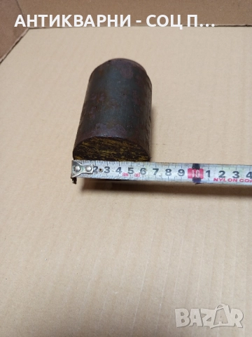 Стара Метална Тежест За Почистване На Комини Тегло 2.300кг., снимка 5 - Антикварни и старинни предмети - 52171706