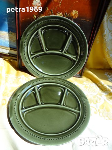 Порцеланови големи кръгли плата, снимка 6 - Чинии - 43185076