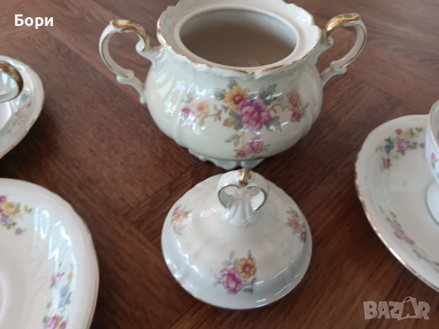 Порцелан Bavaria Edelstein Maria Theresia, снимка 9 - Сервизи - 51407241