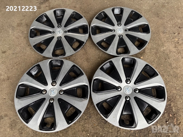 4 броя оригинални тасове за Peugeot Partner 15, снимка 6 - Аксесоари и консумативи - 52663736