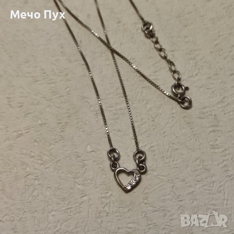 Сребърен синджир (256), снимка 2 - Колиета, медальони, синджири - 43385599