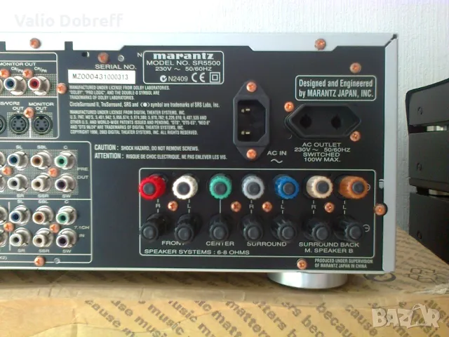 Marantz SR-5500, снимка 5 - Ресийвъри, усилватели, смесителни пултове - 50426935