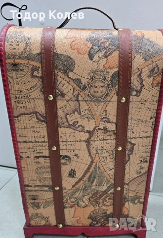 Оригинална поставка за 4 бутилки вино, снимка 2 - Други - 50145039